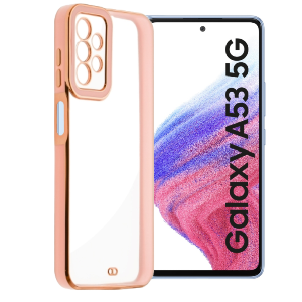 Samsung A53 5G Прозрачен Кейс с Кант