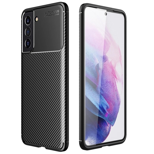Samsung S22 Силиконов кейс Carbon