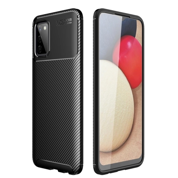 Samsung A03S 166 version Силиконов кейс Carbon