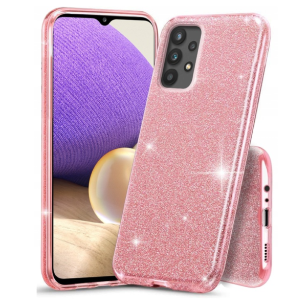 Samsung A52 5G/A52 4G Силиконов кейс с брокат Shining