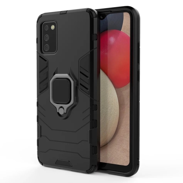 Samsung A02S Твърд удароустойчив кейс Ring Armor