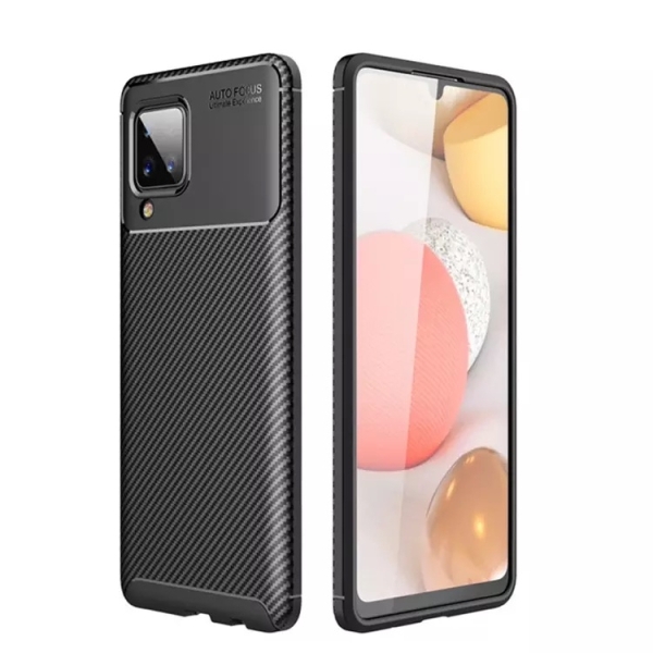 Samsung A12 5G Силиконов кейс Carbon