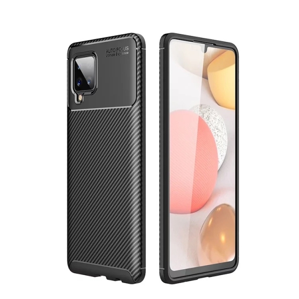 Samsung A42 5G Силиконов кейс Carbon