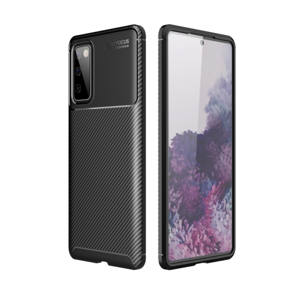 Samsung S20FE S20 lite Силиконов кейс Carbon