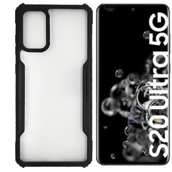 Samsung S20 Ultra Силиконов твърд кейс Anti Shock