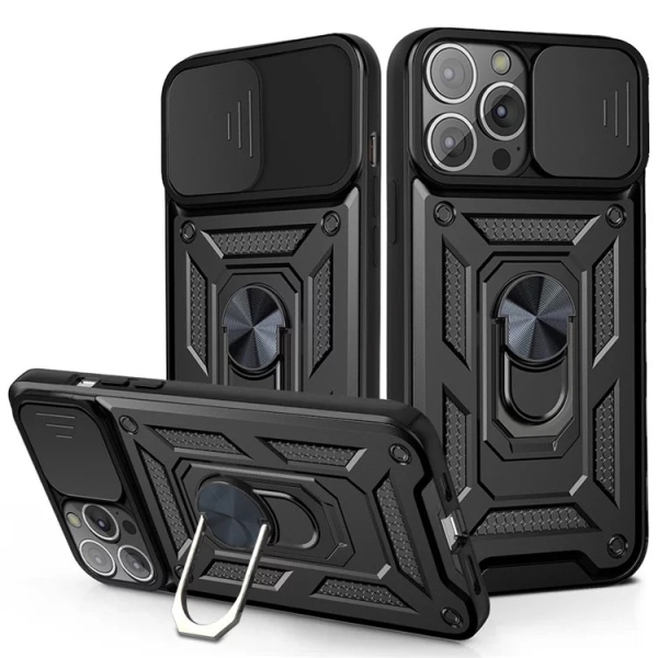 iPhone 13 Pro Max Твърд удароустойчив кейс Ring Armor 