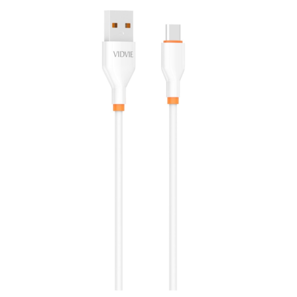 USB кабел VIDVIE CB4019 USB to Type C 5V/2.4A 1m