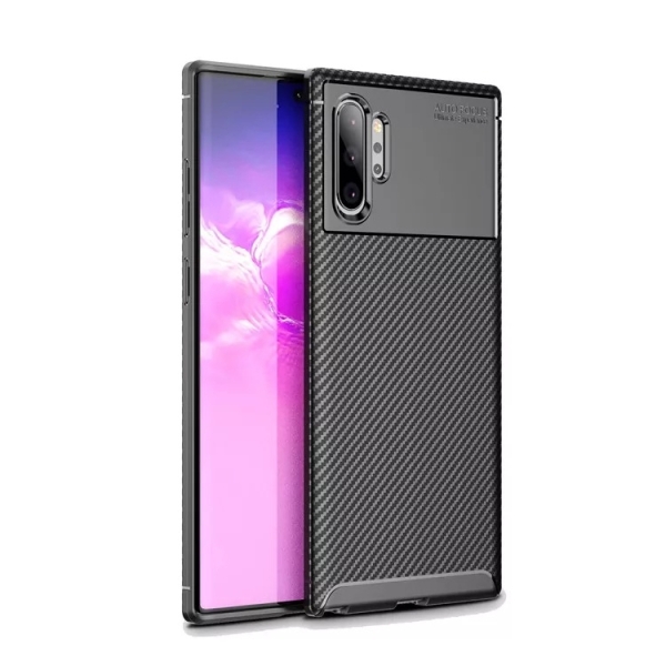 Samsung Note 10 Plus Силиконов кейс Carbon