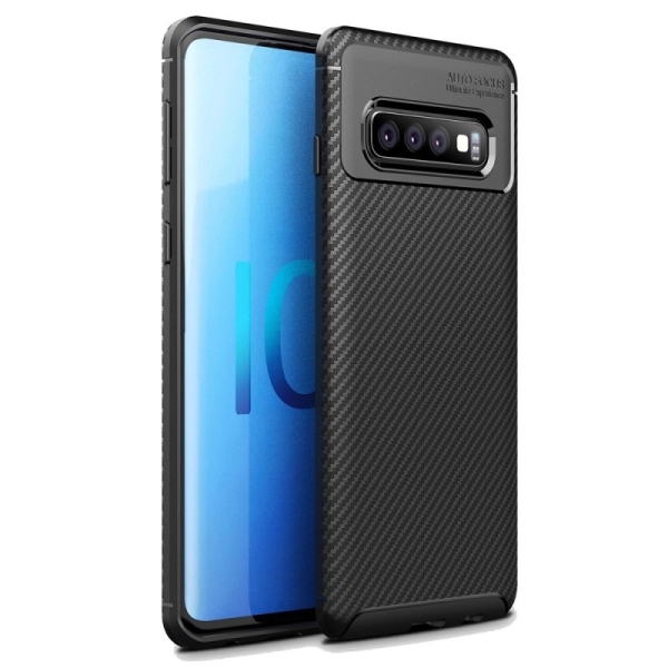 Samsung S10 Силиконов кейс Carbon