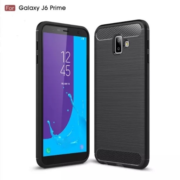 Samsung J6 Plus Силиконов кейс Carbon