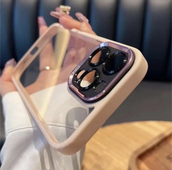 iPhone 16 Pro Max Твърд кейс с кант Protective