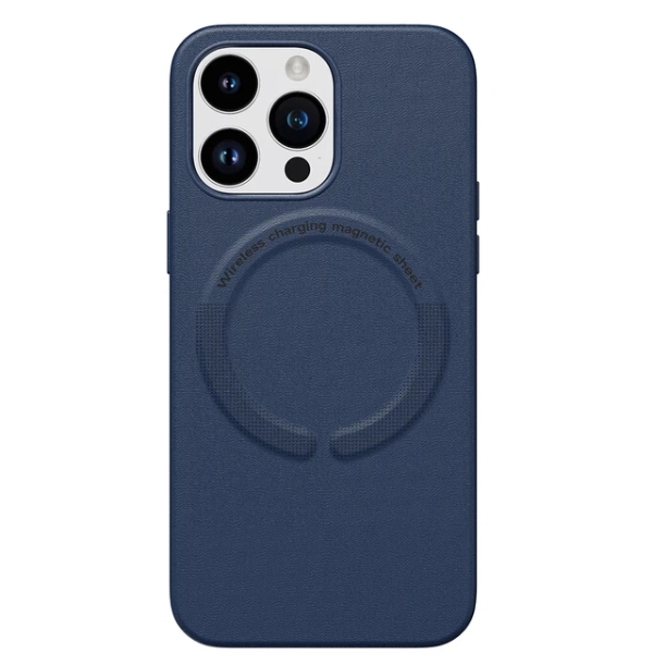 iPhone 15 Pro Max Leather MagSafe кейс