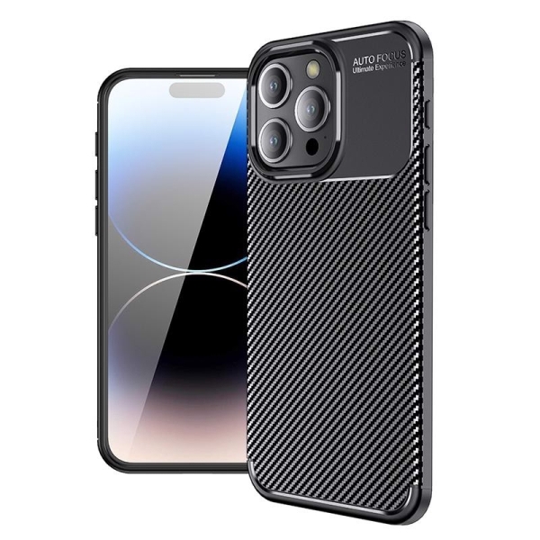 iPhone 15 Pro Max Силиконов кейс Carbon