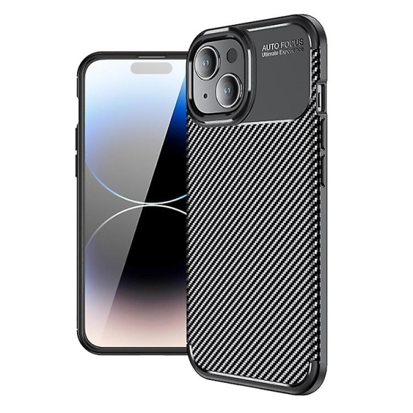 iPhone 15 Силиконов кейс Carbon