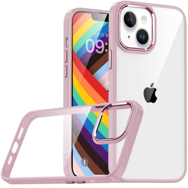 iPhone 14 Твърд кейс с кант Protective 