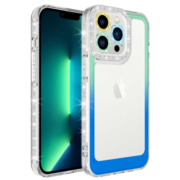 iPhone 14 Pro Прозрачен кейс с кант 