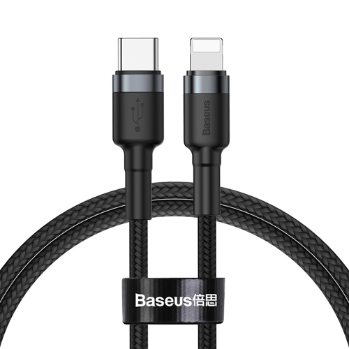 USB кабел Baseus Cafule Type C Lighting 18W QC3.0 1m