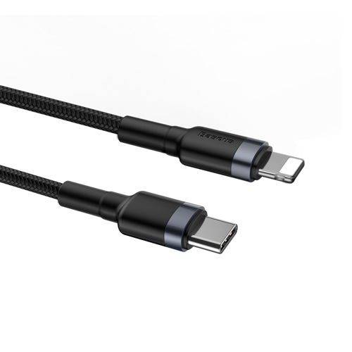 USB кабел Baseus Cafule Type C Lighting 18W QC3.0 1m