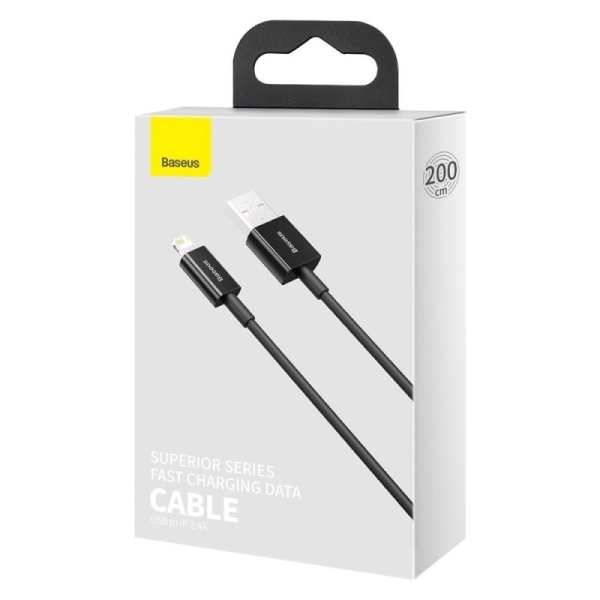 Baseus Superior USB to Lightning fast charging  2,4A  2m CALYS-C0