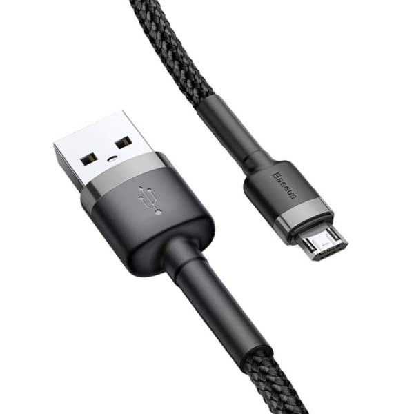USB кабел Baseus Cafule Series USB to Micro QC3 2.4A 1M