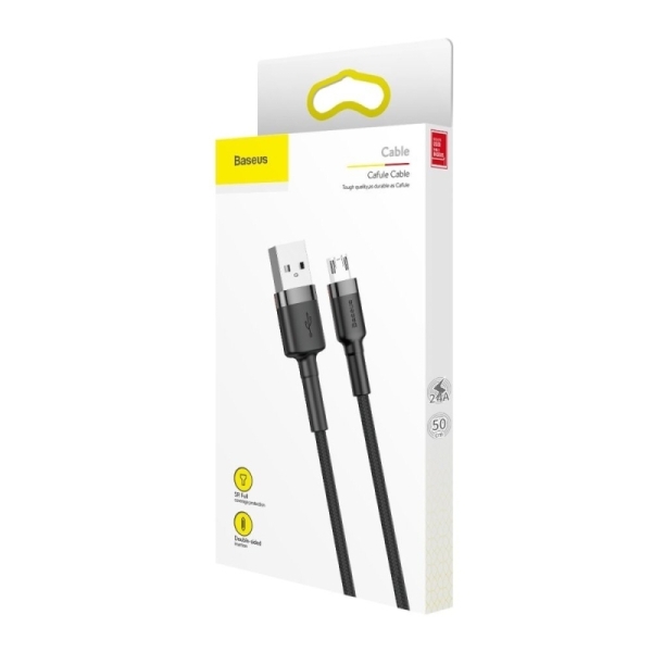 USB кабел Baseus Cafule USB to Micro 0,5m 5V-2.4A