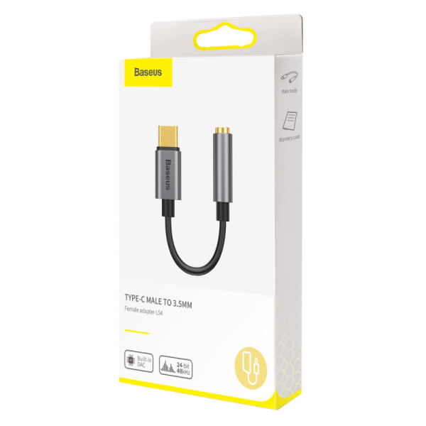 Адаптер Baseus L54 Type C to 3.5mm jack