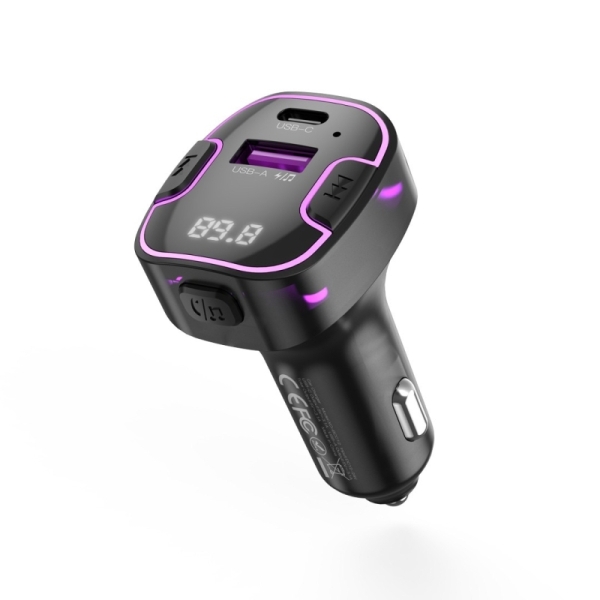 XO FM Трансмитер FMBCC12 /Bluetooth MP3 car charger 3,1A