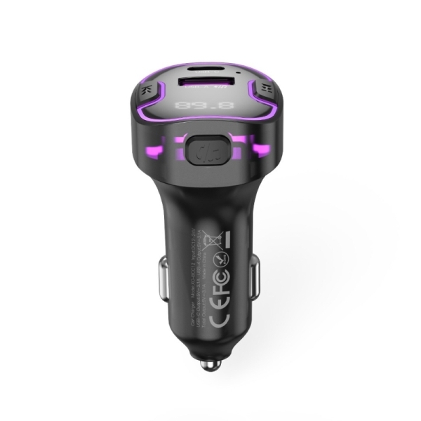 XO FM Трансмитер FMBCC12 /Bluetooth MP3 car charger 3,1A