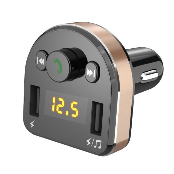 DUDAO Bluetooth FM Transmitter MP3 2 USB 3.1A